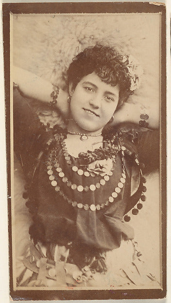:Actress on back viewed from above from the Actresses series-16x12"(A3) Poster