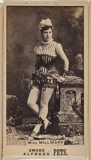 :Miss Millward from the Actresses series promoting Alfreds -16x12"(A3) Poster