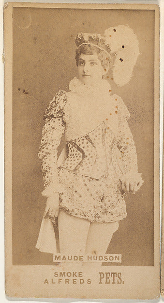 :Maude Hudson from the Actresses series promoting Alfreds P-16x12"(A3) Poster