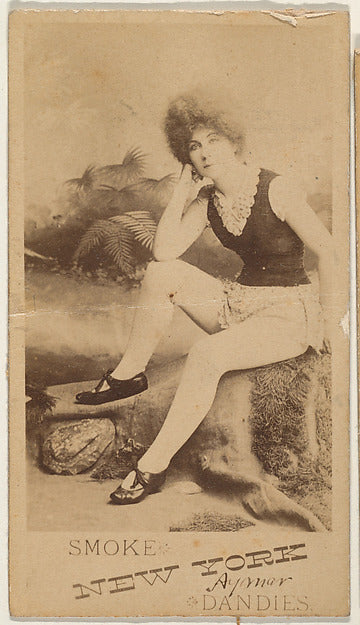 :Seated actress with head resting on hand from the series Ac-16x12"(A3) Poster