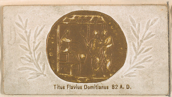 :Titus Flavius Domitianus 82 A.D. from the Ancient Coins ser-16x12"(A3) Poster