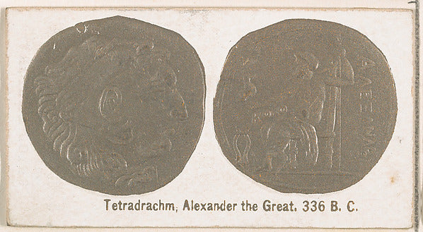 :Tetradrachm Alexander the Great 336 B.C. from the Ancient C-16x12"(A3) Poster