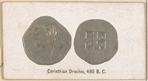 :Corinthian Drachm 480 B.C. from the Ancient Coins series is-16x12"(A3) Poster