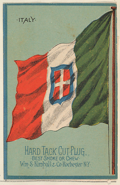 :Italy from the National Flags series issued by Wm. S. Kimba-16x12"(A3) Poster