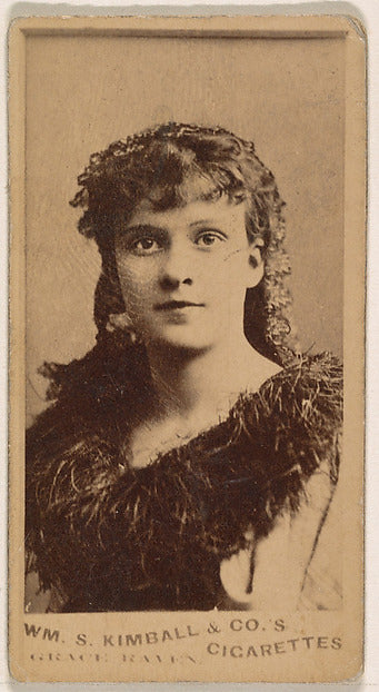 :Grace Raven from the Actresses series issued by Wm. S. Kimb-16x12"(A3) Poster