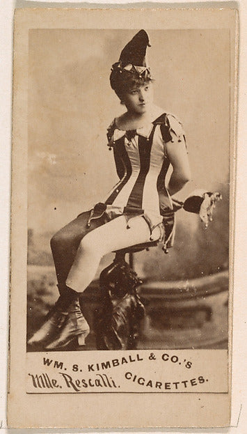 :Mlle. Rescalli from the Actresses series issued by Wm. S. K-16x12"(A3) Poster