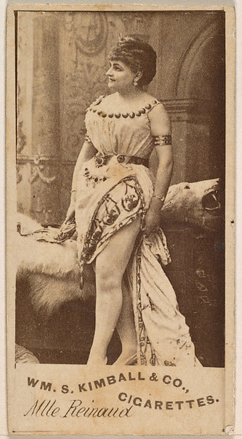 :Mlle. Reinaud from the Actresses series issued by Wm. S. Ki-16x12"(A3) Poster