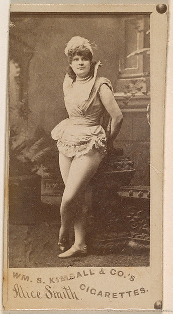 :Alice Smith from the Actresses series issued by Wm. S. Kimb-16x12"(A3) Poster