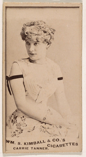 :Carrie Tanner from the Actresses series issued by Wm. S. Ki-16x12"(A3) Poster