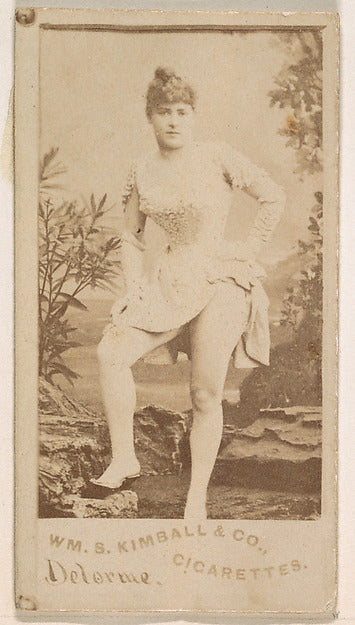 :Miss Delorme from the Actresses series issued by Wm. S. Kim-16x12"(A3) Poster