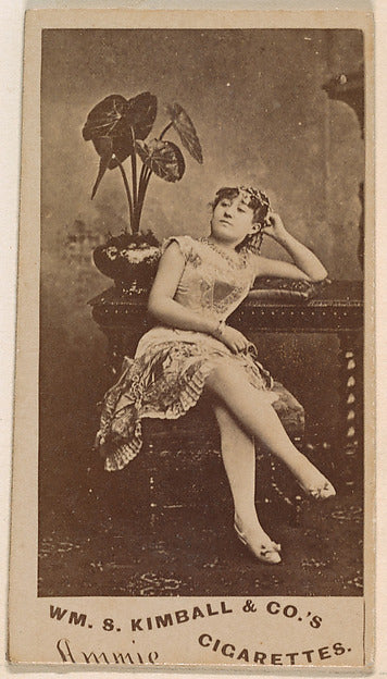:Miss Ammie from the Actresses series issued by Wm. S. Kimba-16x12"(A3) Poster