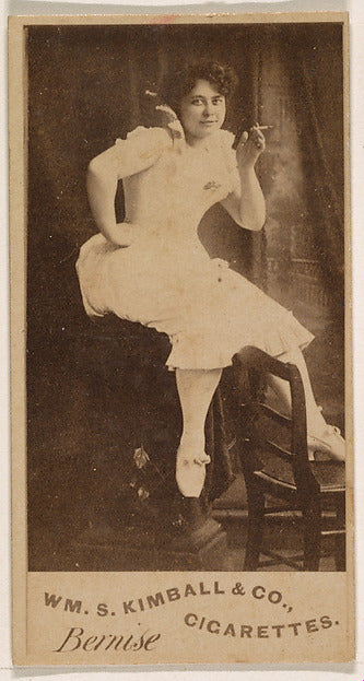:Miss Bernise from the Actresses series issued by Wm. S. Kim-16x12"(A3) Poster