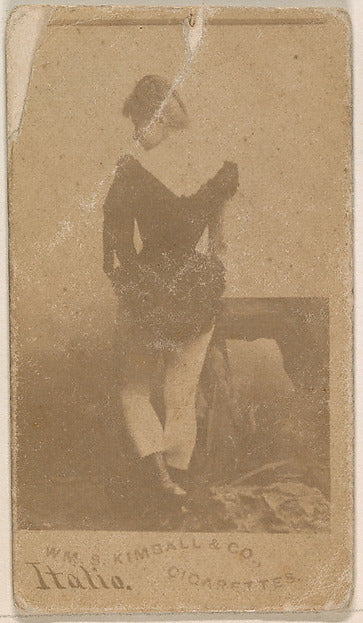 :Miss Italia from the Actresses series issued by Wm. S. Kimb-16x12"(A3) Poster
