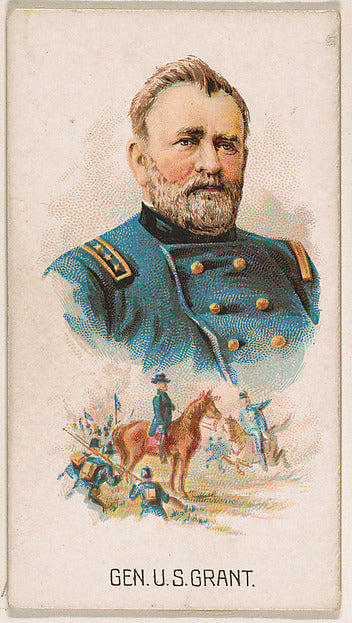 :General Ulysses S. Grant from Leaders series issued by Kinn-16x12"(A3) Poster