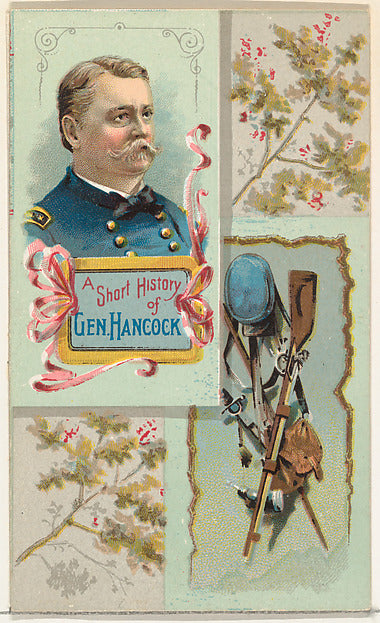 :A Short History: General Winfield S. Hancock from the Histo-16x12"(A3) Poster