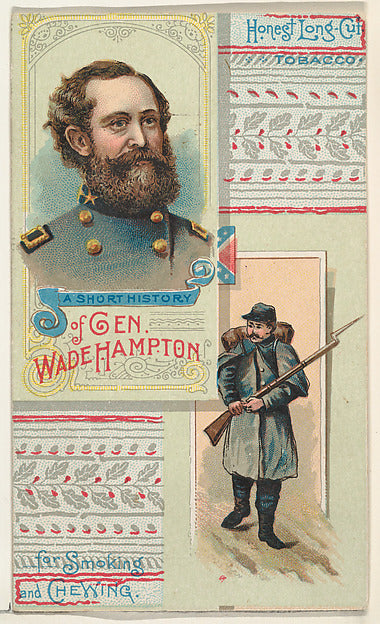 :A Short History: General Wade Hampton from the Histories of-16x12"(A3) Poster