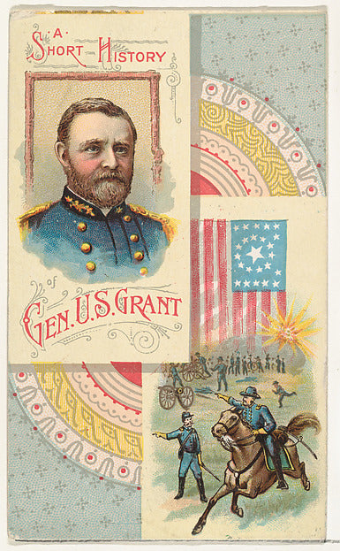 :A Short History: General Ulysses S. Grant from the Historie-16x12"(A3) Poster