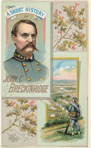 :A Short History of General John C. Breckinridge from the Hi-16x12"(A3) Poster