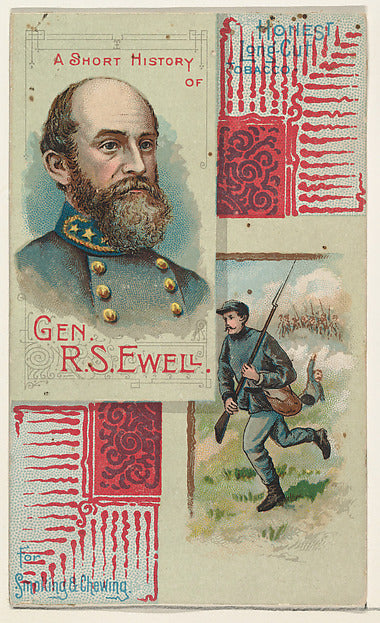 :A Short History of General R. S. Ewell from the Histories o-16x12"(A3) Poster