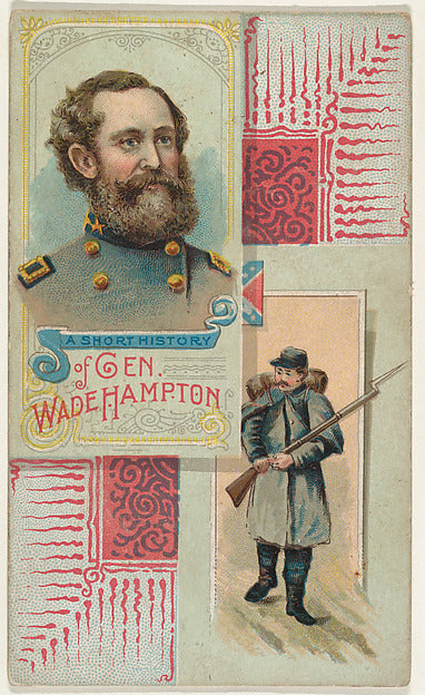 :A Short History of General Wade Hampton from the Histories -16x12"(A3) Poster