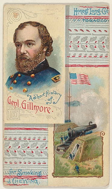 :A Short History of General Gillmore from the Histories of G-16x12"(A3) Poster