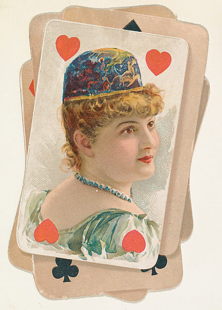 :Playing Cards from the Novelties series issued by Gail & Ax-16x12"(A3) Poster