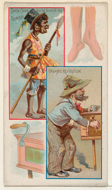 :Santa Claus has to Furnish the Stockings / Organic Revoluti-16x12"(A3) Poster