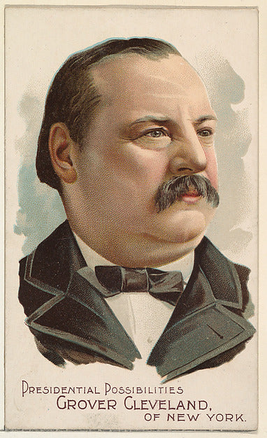 :Grover Cleveland of New York from the Presidential Possibil-16x12"(A3) Poster
