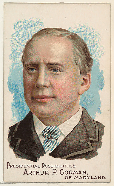 :Arthur P. Gorman of Maryland from the Presidential Possibil-16x12"(A3) Poster