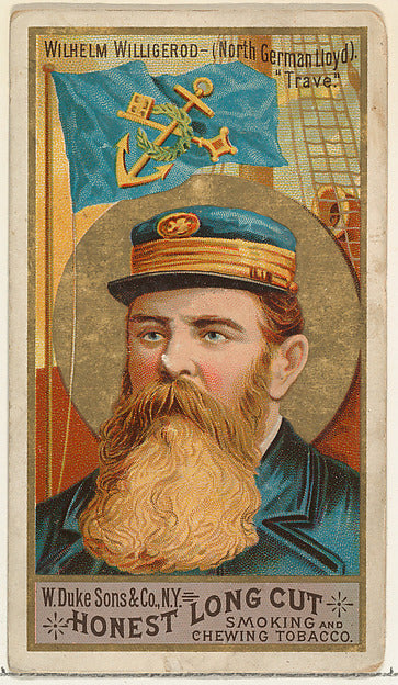 :Wilhelm Willigerod from the Sea Captains series issued by D-16x12"(A3) Poster