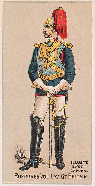 :Roxburgh Volunteer Cavalry Great Britain from the Military -16x12"(A3) Poster