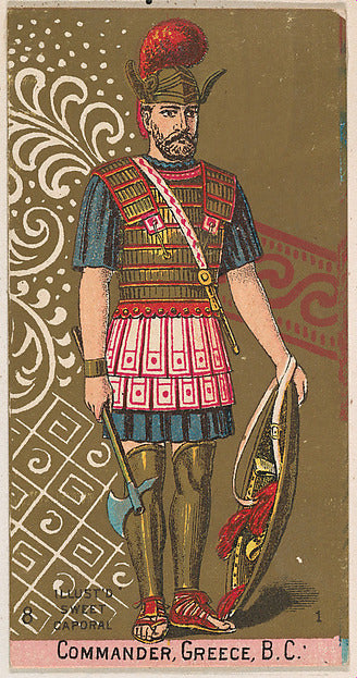 :Commander Greece B.C. from the Military Series issued by Ki-16x12"(A3) Poster