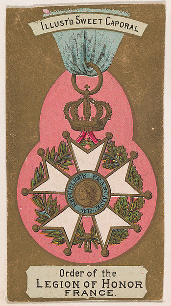 :Order of the Legion of Honor France from the Military Serie-16x12"(A3) Poster