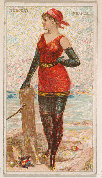 :Torquay France from the Surf Beauties series issued by Kin-16x12"(A3) Poster