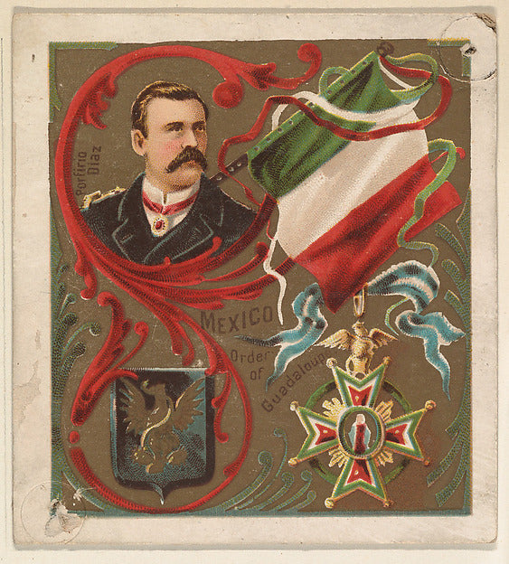 :Mexico from the International Cards series issued by Kinne-16x12"(A3) Poster