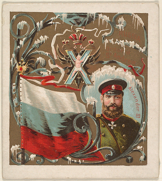 :Russia from the International Cards series issued by Kinne-16x12"(A3) Poster