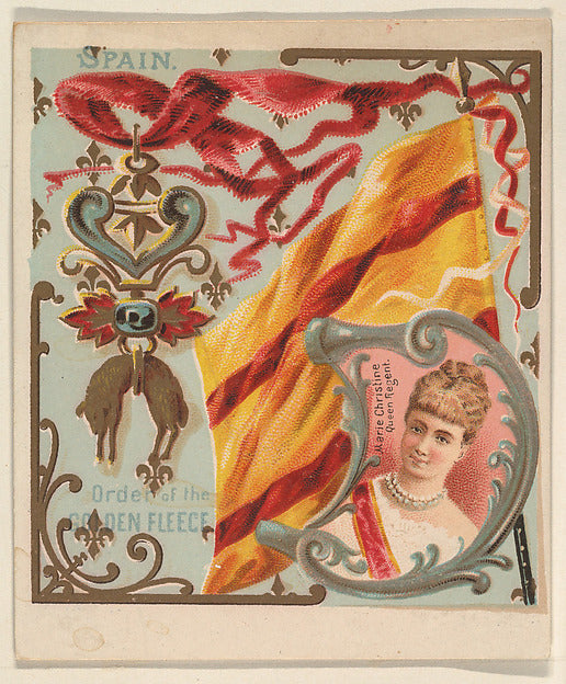 :Spain from the International Cards series issued by Kinney-16x12"(A3) Poster