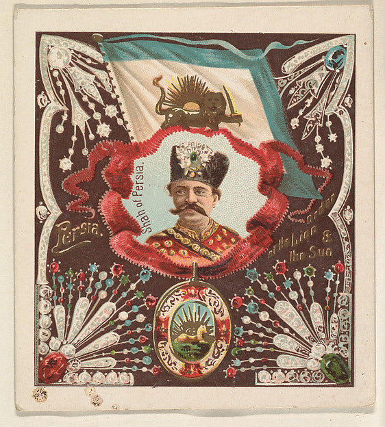 :Persia from the International Cards series issued by Kinne-16x12"(A3) Poster