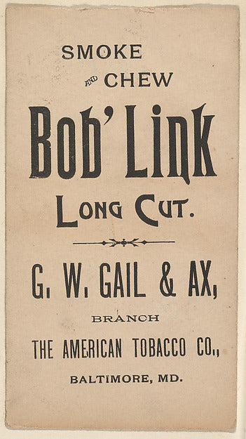 :Verso of from the Actors and Actresses series issued b-16x12"(A3) Poster