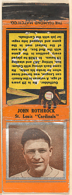 :John Rothrock St. Louis inals from the Baseball Players-16x12"(A3) Poster