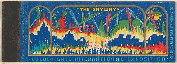 :The Gayway from the Golden Gate International Exposition Ma-16x12"(A3) Poster