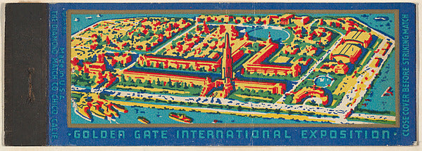 :Treasure Island from the Golden Gate International Expositi-16x12"(A3) Poster