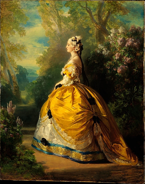 Franz Xaver Winterhalter:The Empress Eugénie 1854-16x12"(A3) Poster