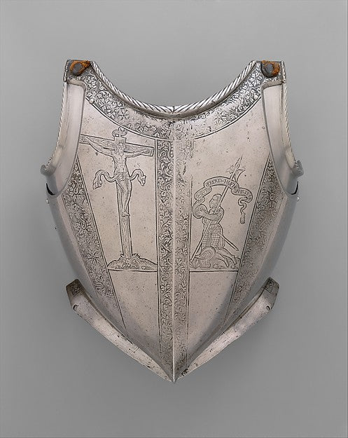 Breastplate dated 1580, Poster Print Wall Art