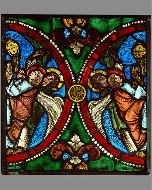 :Angels Swinging Censers c1170-16x12"(A3) Poster