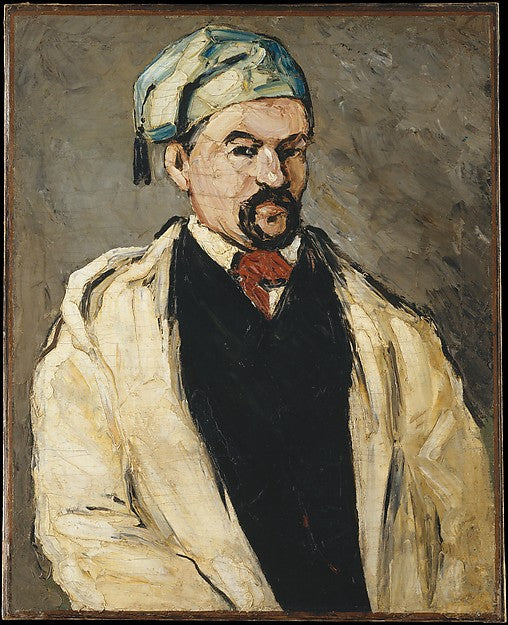 Paul Cézanne:Antoine Dominique Sauveur Aubert the Artist's -16x12"(A3) Poster
