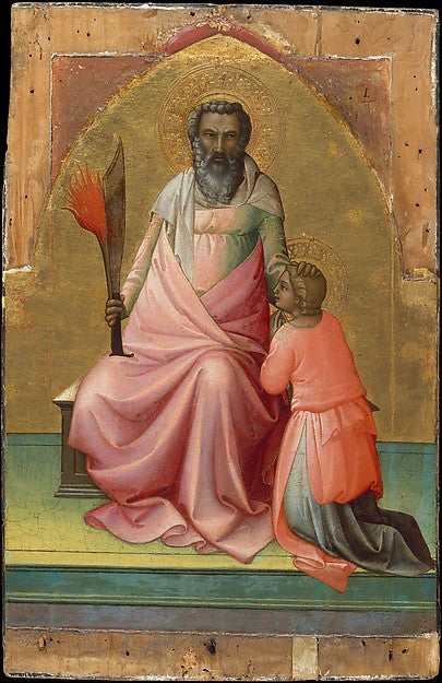 Lorenzo Monaco c1370–1425 Florence ):Abraham c1408–10-16x12"(A3) Poster