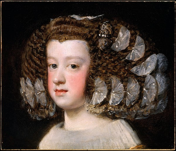 Velázquez:María Teresa Infanta of Spain 1651–54-16x12"(A3) Poster