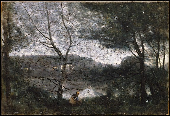Camille Corot:Ville-d'Avray 1870-16x12"(A3) Poster