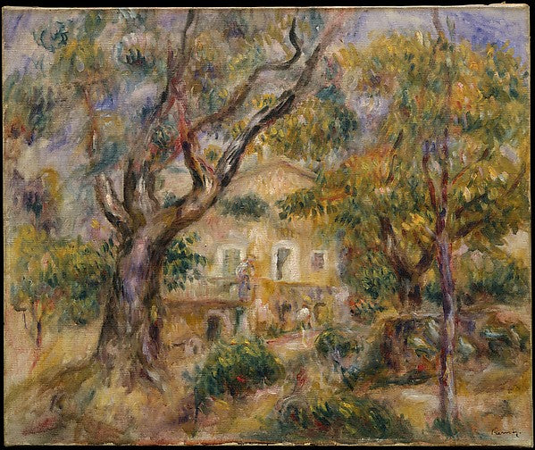 Auguste Renoir:The Farm at Les Collettes Cagnes 1908–14-16x12"(A3) Poster